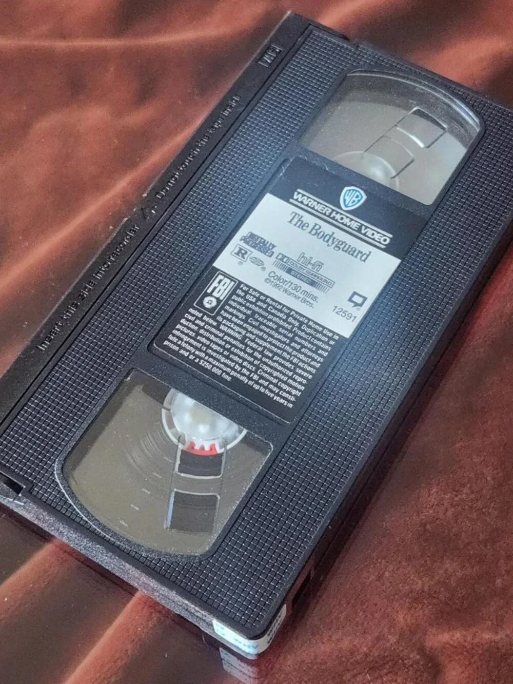 The Bodyguard - 1992 - VHS